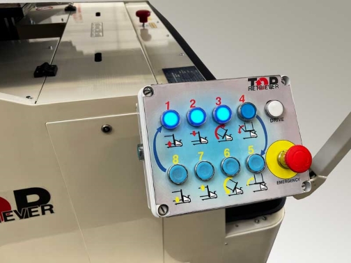 Cambio-pallet-Toppy-retriver-quadro-comandi